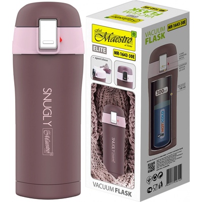 Maestro Termohrnček SNUGLY 300 ml fialová