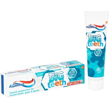Image 1 of Aquafresh My Big Teeth 6-8г Детска паста за зъби 50мл
