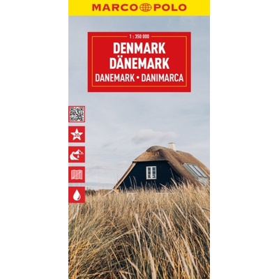 Denmark Marco Polo Map Marco PoloFolded