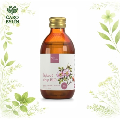 Serafin Šípkový sirup BIO 200 ml