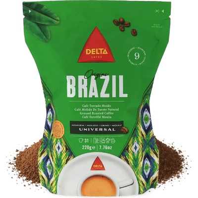 Delta Cafés Káva Brazil mletá 220 g