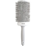 Olivia Garden Expert Blowout Speed Round Brush White & Grey 65 mm