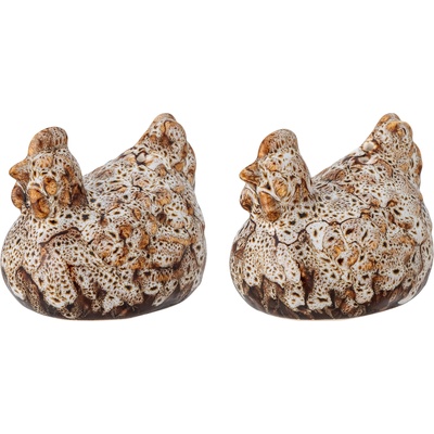 Bloomingville Солница и пиперница Chicky кокошки 2 бр (82060915)