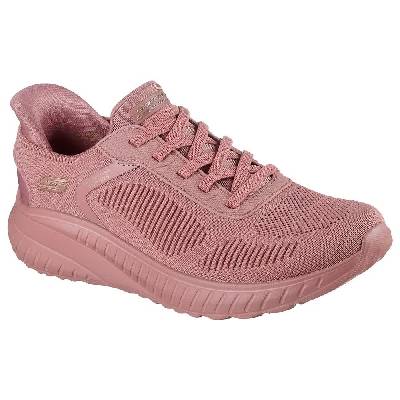 Маратонки Skechers Bobs Squad Chaos trainers - Pink (Rose Textile)