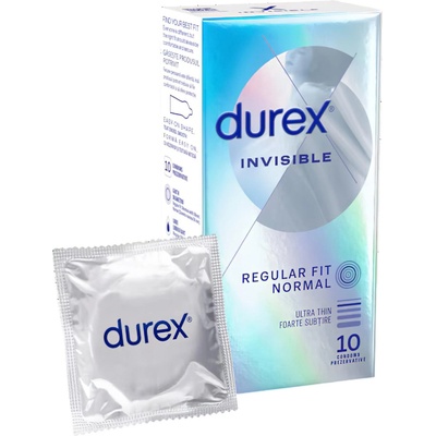 Durex Nude - тънък презерватив - 10 броя