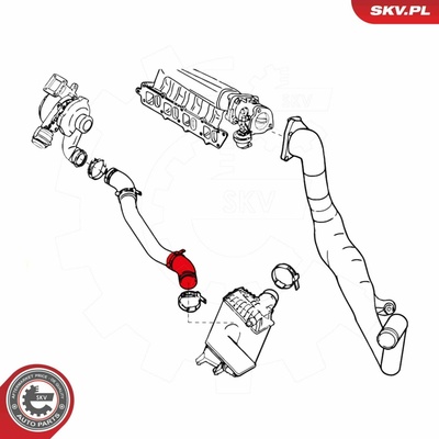 Hadica plniaceho vzduchu ESEN SKV 24SKV844
