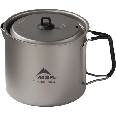 MSR Чайник (кетъл) MSR Titan Kettle Pot - Titanium - размер 900 ml (532-2921-0111)