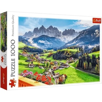 Trefl - Puzzle St. Maddalena Dolomites, Italy - 1 000 piese