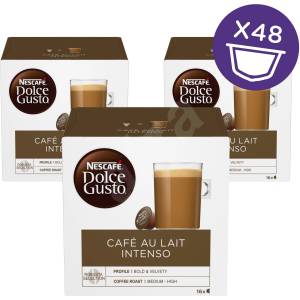 NESCAFÉ Cafe au Lait INTENSO 3 ОПАКОВКИ 3x16 капсули