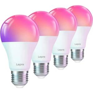Lepro B1-EU-4 E27 Wi-Fi LED крушки 4 броя (B1-EU-4)