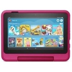 Amazon Child-friendly case for the Fire 7 tablet (only compatible with 12th generation, 2022), for ages 6 and up, rainbow design - 53-028174