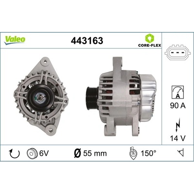 generátor VALEO 443163