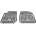 Rezaw-Plast Гумени стелки за ISUZU D-Max II (2011-2019) - front 2pcs. - тип леген