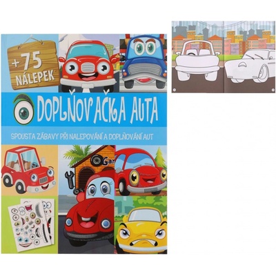 Doplňovačka auta + 75 nálepek