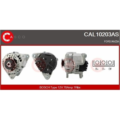 ALTERNATOR 12V 70A CAL10203AS
