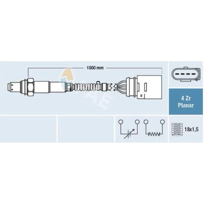 Lambda sonda FAE 77404