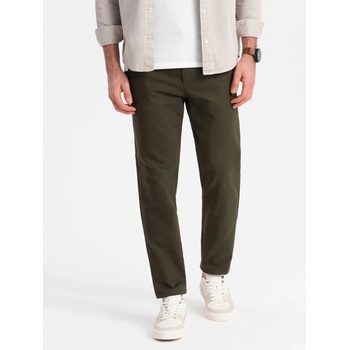 Image 1 of Ombre Clothing Тъмнозелен мъжки панталон чино Ombre Clothing Ombre Clothing | Zelen | МЪЖЕ | 30/32