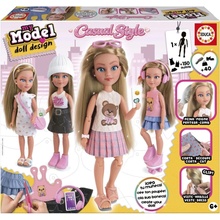 Educa My Model Doll Design kreatívna sada na navrhovanie bábiky ležérny štýl