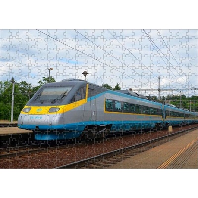 Moon River s vlakem 681 004-8 Pendolino 300 dílků