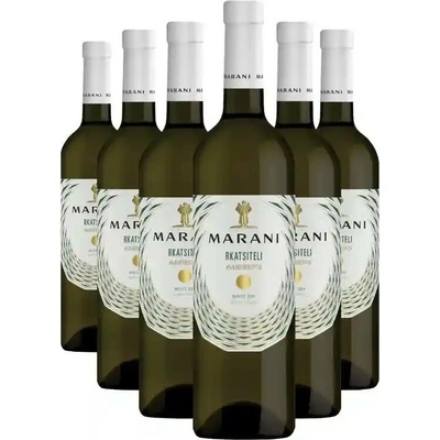 Marani RKATSITELI bílé suché víno 12,5% 6 x 0,75 l (holá lahev)