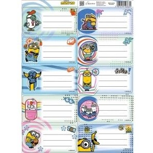 Beniamin Sticker (label) Minions Benjamin (5634)