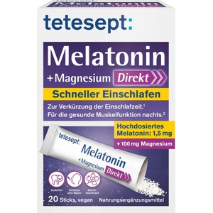 tetesept Мелатонин + магнезий директни сашета - 20 сашета