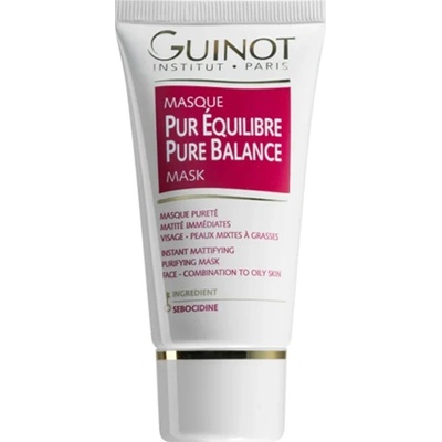Guinot Pure Balance Instant Mattifying Purifying Mask почистваща маска за редуциране на кожния себум и минимизиране на порите за жени 50 мл