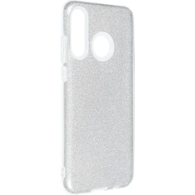 Púzdro Forcell SHINING Case Huawei P30 LITE strieborné
