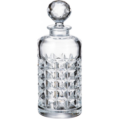 Crystalite Bohemia sklenená karafa na whisky Diamond 0,65 l