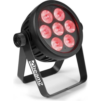 Beamz BAC500, Aluminium, ProPar, 7 x 14 W 7 v 1 LED dióda, RGBA-UV-CW/WW, čierny (Sky-151.329)