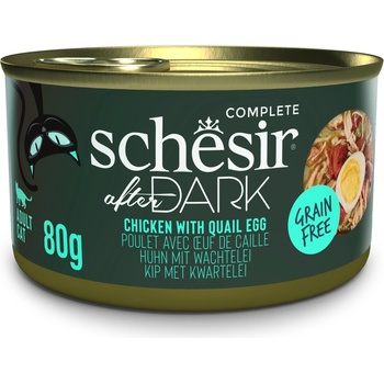 Schesir Cat After Dark Wholefood kuře vejce 80 g