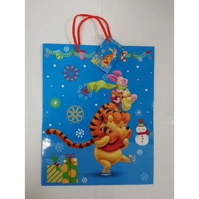 Goleto Dárková taška s Medvídkem Pú 32 x 26 x 13 cm | 5 kusů – Zboží Dáma