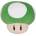 Together Plus Plus Super Mario Champignon 1up 16cm