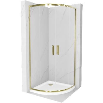 Mexen Rio 80x80 cm + tray round