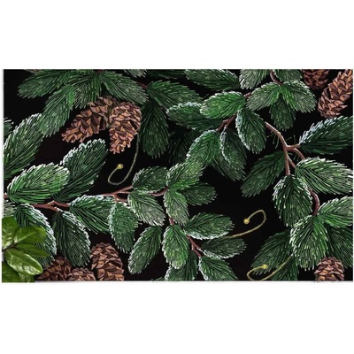 Chilai Home Изтривалка за входна врата Chilai Home 877CHL1148, 40x60 см, PVC, Зелен (877CHL1148)