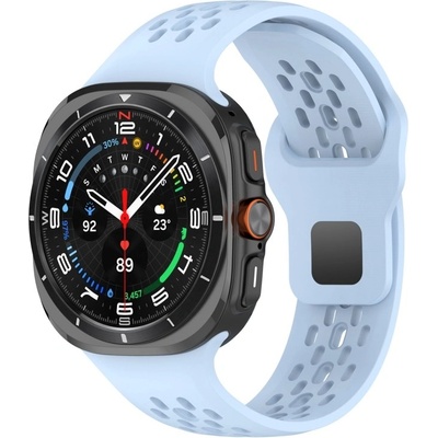 VSECHNONAMOBIL 84695 AIRY Silikonový řemínek pro Samsung Galaxy Watch Ultra / Watch Ultra 2025 světle modrý
