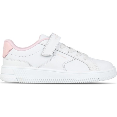 Slazenger Детски маратонки Slazenger Unisex Kids' Slaz Starling Low-Top Trainers - White/Pink