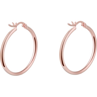 Olivie stříbrné kruhy rose 7067