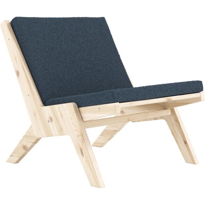 SWAY LOUNGE CHAIR (křeslo skládací) karup natural 623 Oxford Blue