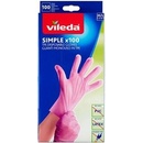 Pracovné rukavice Vileda Simple 100 ks