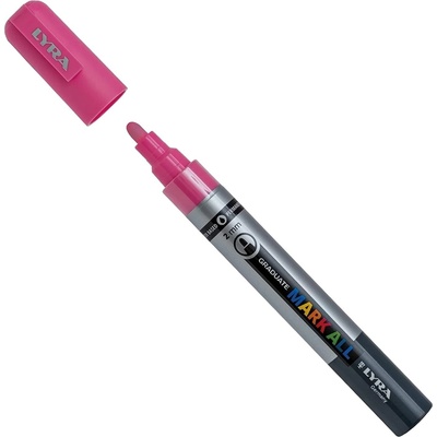 LYRA Graduate Mark Permanent Химикал маркер 2 mm Pink 1 бр (6820029)