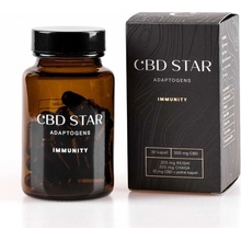 CBD Star Medicínske huby s CBD - Adaptogény imunity, 30 kapsúl