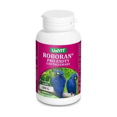 Univit Roboran pro exoty s BETAGLUKANY 100 g