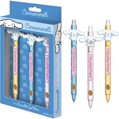 EPEE Czech Sada gumovacích gelových per (3ks) - Cinnamoroll