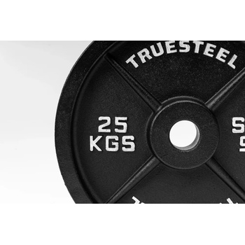 TRUESTEEL Litinové kotouče 50 mm 25 kg