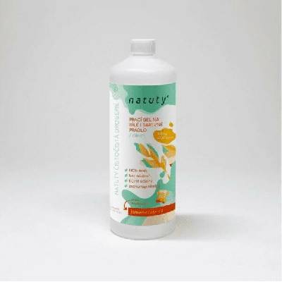 Natuty prací gel na bílé i barevné prádlo s vůní citronu 1 l 33 PD