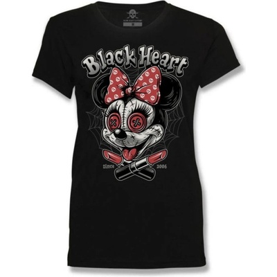 Black heart Дамска тениска BLACK HEART - Mickey - Black - 19655