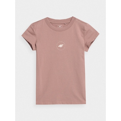 4F dětské tričko 4FJAW23TTSHF0817 beige