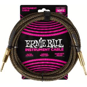 Ernie Ball Braided Pay Dirt 3 m Директен - Директен Инструментален кабел