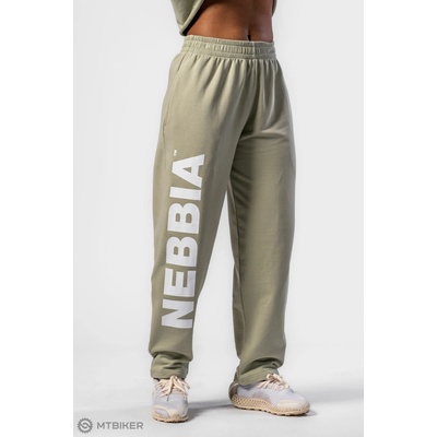Nebbia Voľné baggy tepláky BOYFRIEND STYLE 432 light green